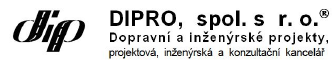 logo Dopravní a inženýrské projekty, s. r. o.
