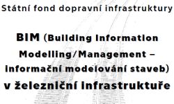 ilustrační obrázek k BIM (Building Information Modelling/Management – informační modelování staveb) v železniční infrastruktuře