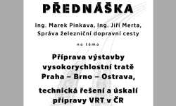 ilustrační obrázek k Příprava výstavby vysokorychlostní tratě Praha – Brno – Ostrava, technická řešení a úskalí přípravy VRT v ČR