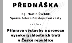 ilustrační obrázek k Příprava výstavby a provozu vysokorychlostních tratí v České republice